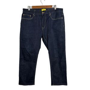 FIVE FOUR‎ Poggy The Man Dark Wash Slim Fit Denim Jeans Size 34x26